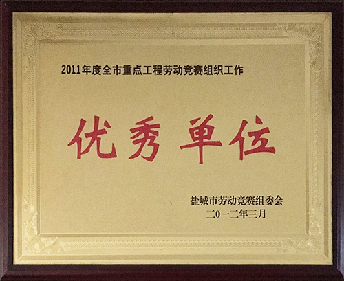 2012年3月全市重点工程劳动竞赛组织工作&ldquo;优秀单位&rdquo;.JPG